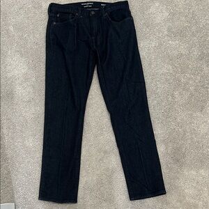 American Eagle Outfitters Men's Dark Straight Jeans